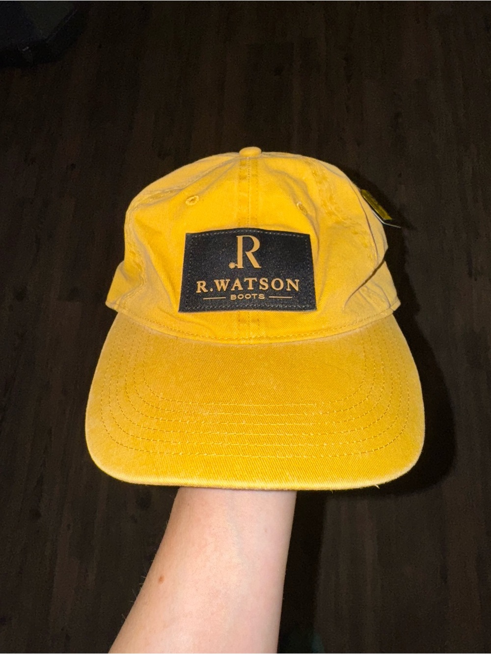 R. Watson Men's Yellow Baseball Cap